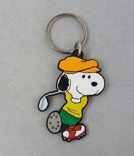 Μπρελόκ μινιατούρα Snoopy γκόλφερ (Peanuts) - Schleich #50905