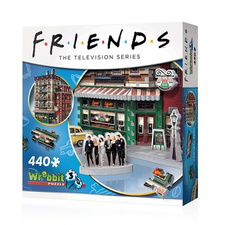 Puzzle 3D Central Perk (Friends) - Wrebbit3D #W3D-1015