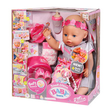 Doll Baby Born Soft Touch Brown Eyes Zapf #824382
