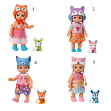 Κούκλα mini Chou Chou Foxes (6 σχέδια) 12εκ. - Zapf #920329