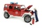 Πυροσβεστικό Jeep Wrangler Unlimited Rubicon με πυροσβέστη - Bruder #02528