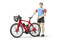 Ποδήλατο road bike με άντρα ποδηλάτη - Bruder #63110
