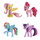 Μινιατούρες Σετ δώρου My Little Pony (4 τεμ) - Comansi #Y90259