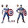 Sam Wilson &amp; Steve Rogers - Captain America Marvel Legends - Hasbro #F5880