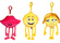 Λούτρινα μπρελόκ Emoji Movie (12 σχέδια) #LAN07000 