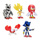 Φιγούρες Sonic the Hedgehog wave 15 (5 σχέδια) 6,5 εκ – Jakks Pacific #41938