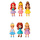 Σετ 6 Φιγούρες Disney Princess 7εκ - Jakks Pacific #73256