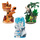 Pokemon αγαλματίδιο τοπίου 15εκ με 2 φιγούρες W2 (3 σχέδια) - Jazwares #PKW2766-B