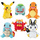 Pokemon Λούτρινο Wave 17 (6 σχέδια) 20εκ - Jazwares #95217