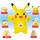Pokemon λούτρινο Pikachu με ήχους και φως 25εκ - Jazwares #PKW0105/97834