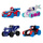Spidey - Μεταλλικά οχήματα 7,5εκ με φιγούρα (4τεμ.) – Jazwares #SNF0200