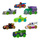 Spidey - Μεταλλικά οχήματα 7,5εκ με φιγούρα (7τεμ.) – Jazwares #SNF0223