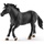 Μινιατούρα καουμπόι καβάλα σε μαύρο άλογο - Schleich-S #SC41416