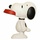 Μινιατούρα Snoopy με δοχείο φαγητού (Peanuts) - Schleich #22002