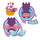 Baby Gemmy Winged Buddies Royal Μεγάλο Αυγό με Λούτρινο Μονόκερο Έκπληξη (3 σχέδια) 26εκ – Tigerhead Toys #TG000035