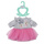 Φόρεμα χορού γκρι μπλούζα Baby Born little sister (36εκ) - Zapf #830567