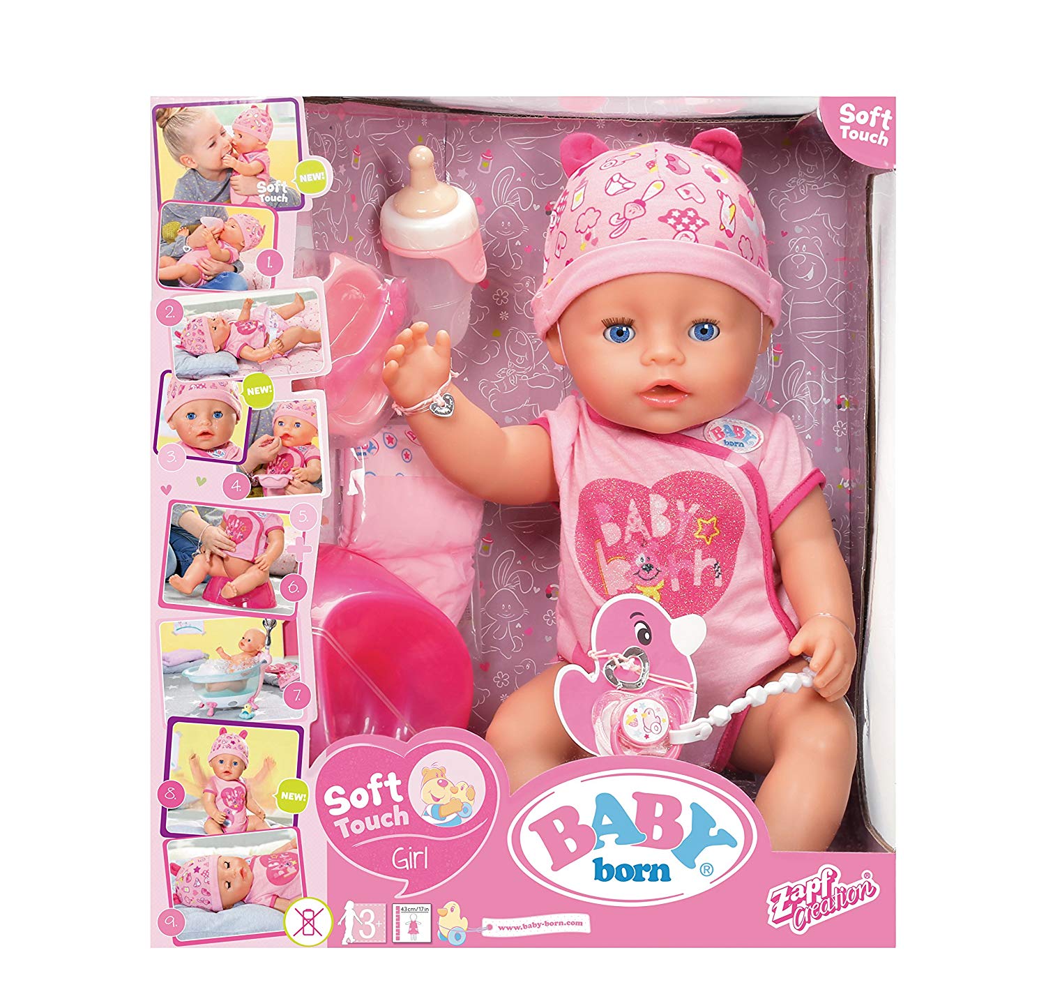 baby born soft touch ethnic
